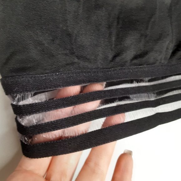 Vince Camuto Sports Bra Sheer Waist Size Medium - Picture 2 of 5